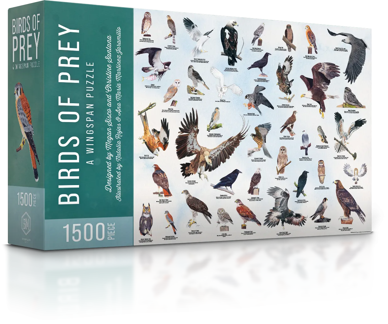 1500-Piece Wingspan Puzzle