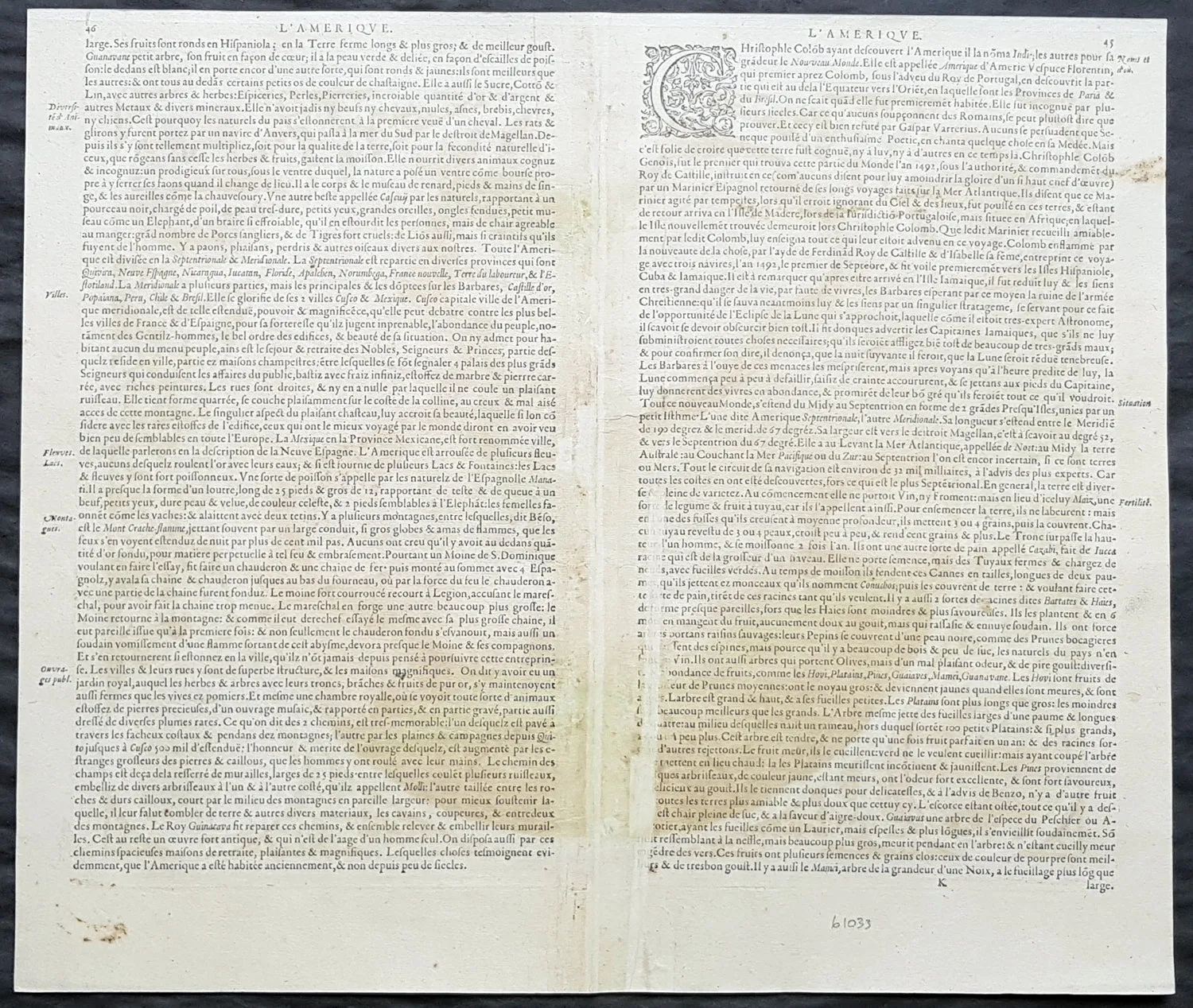 1613 Mercator Antique Map of America & The Great Southern Land - Terra Australis