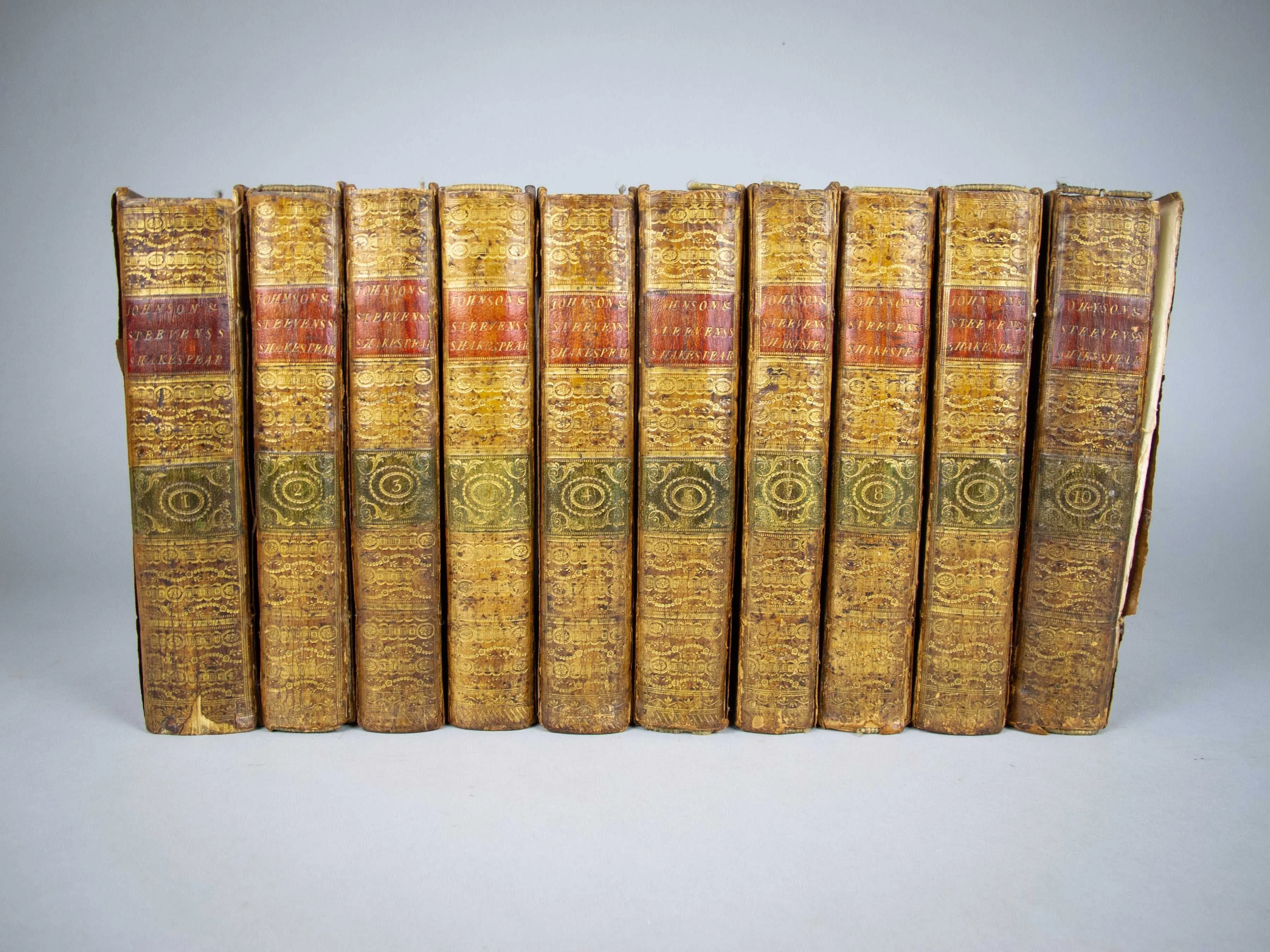 1778 The Plays Of William Shakespeare In 10 Volumes, Notes by Johnson & Steevens