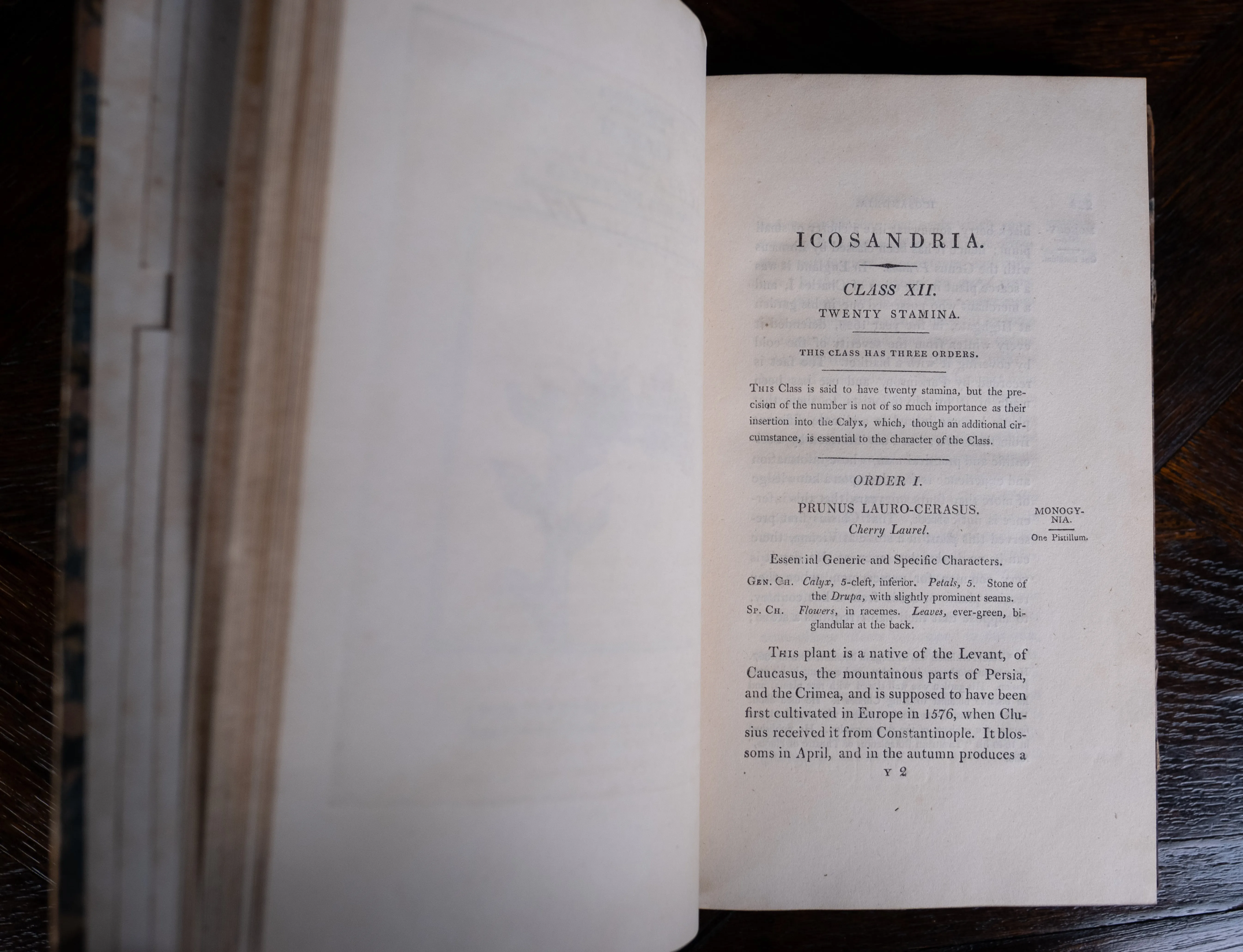 1816 The Class And Orders Of The Linnaean System Of Botany. First Edition.