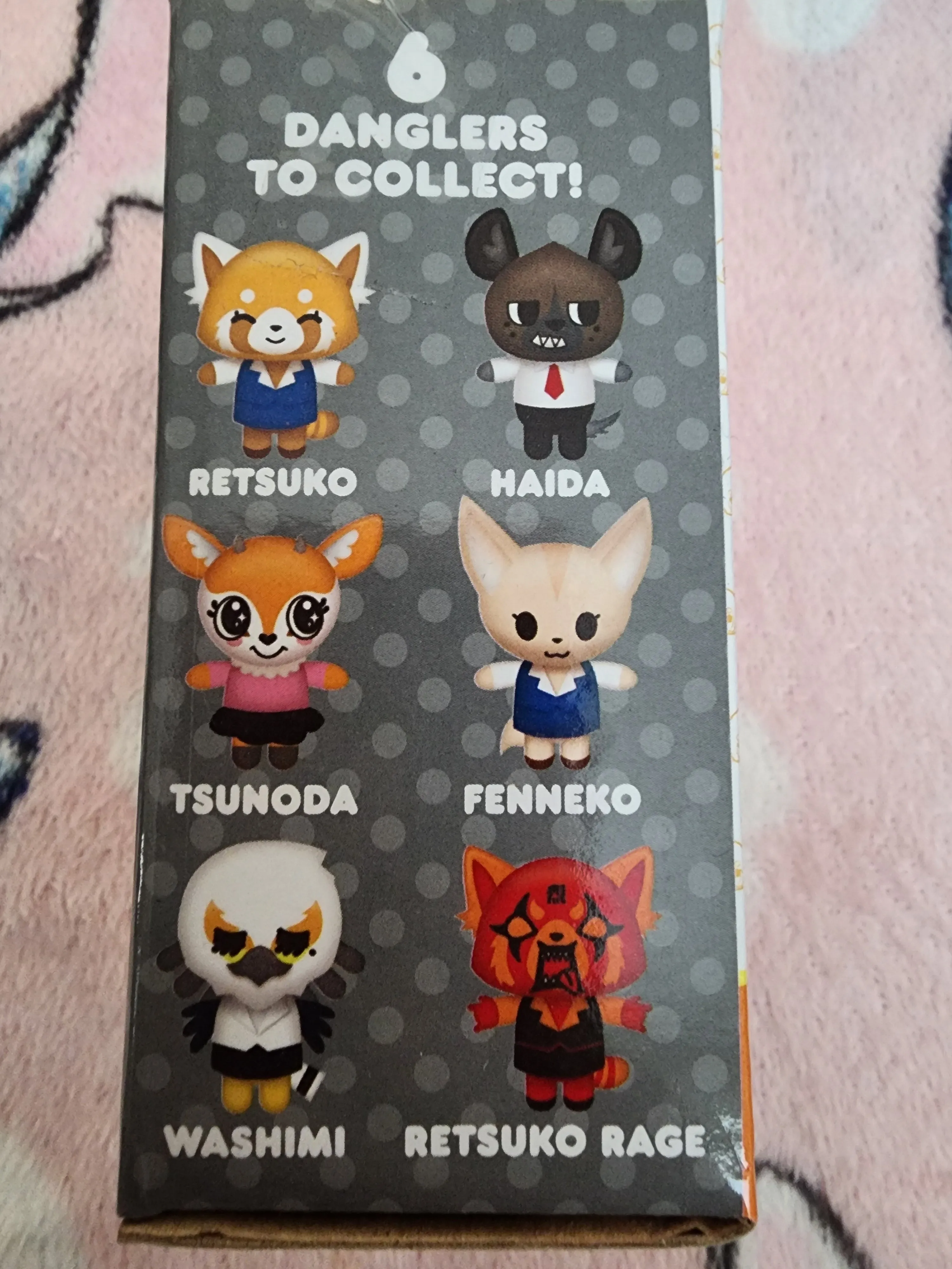 Aggretsuko Plush Series 1 Mystery Bag Clips
