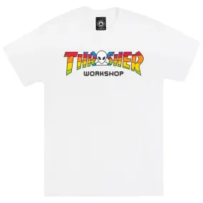 Alien Workshop x Thrasher Spectrum Tee, White