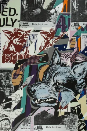 Almost Rapture Silkscreen Print by Faile