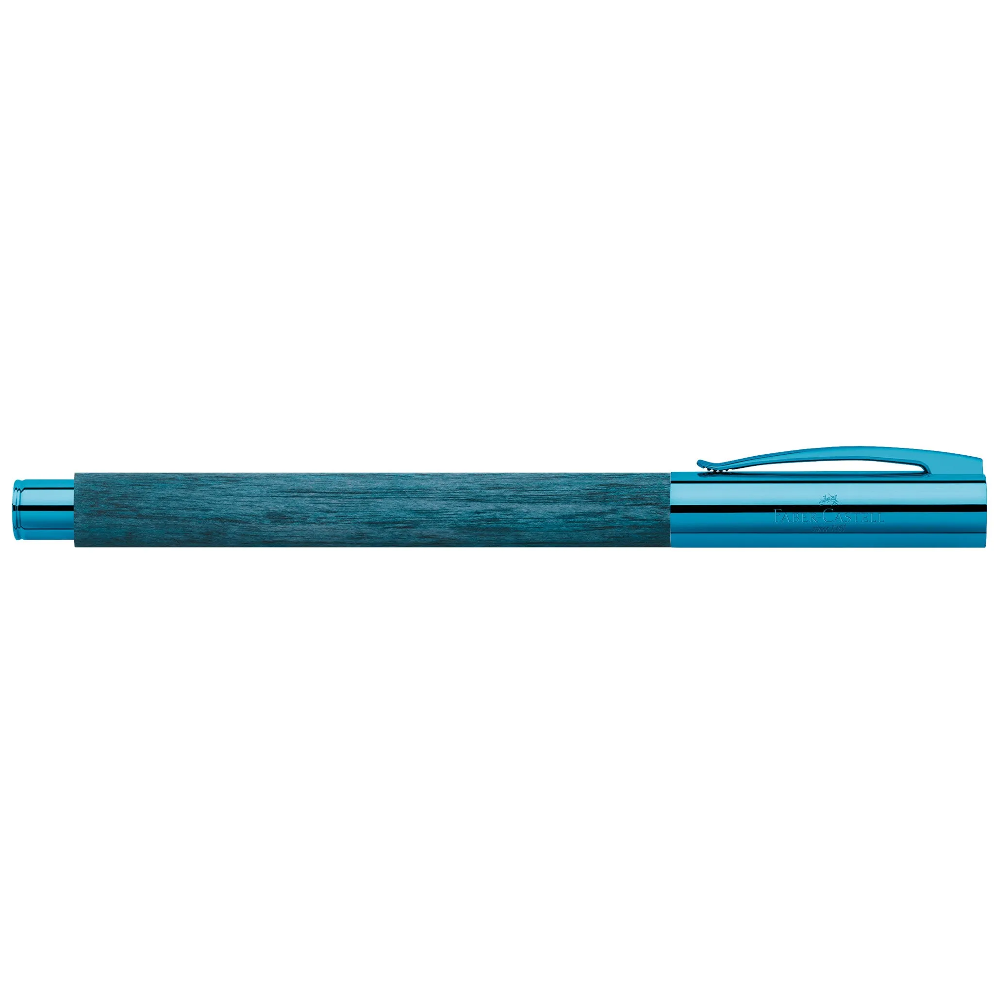 Ambition Fountain Pen, Blue Wood - Medium - #148030