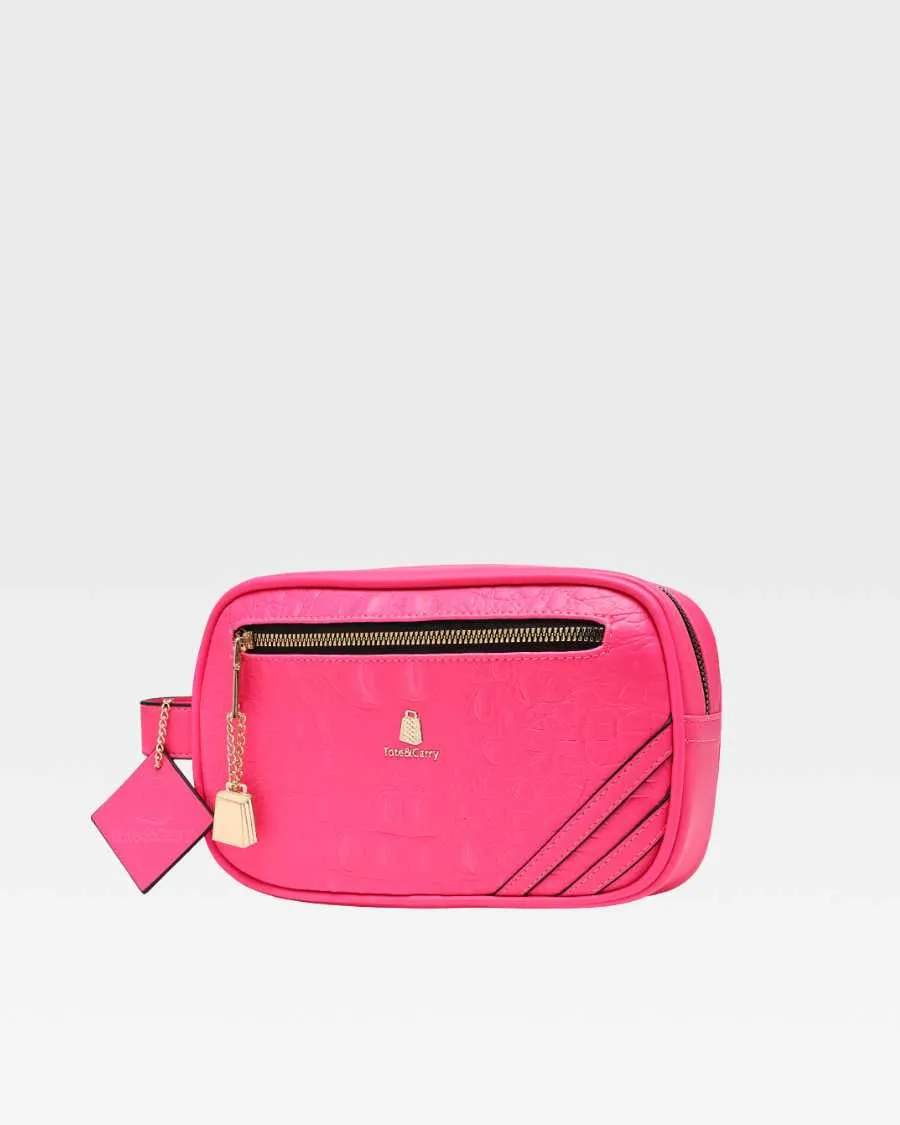 Apollo 2 Toiletry Bag in Neon Pink