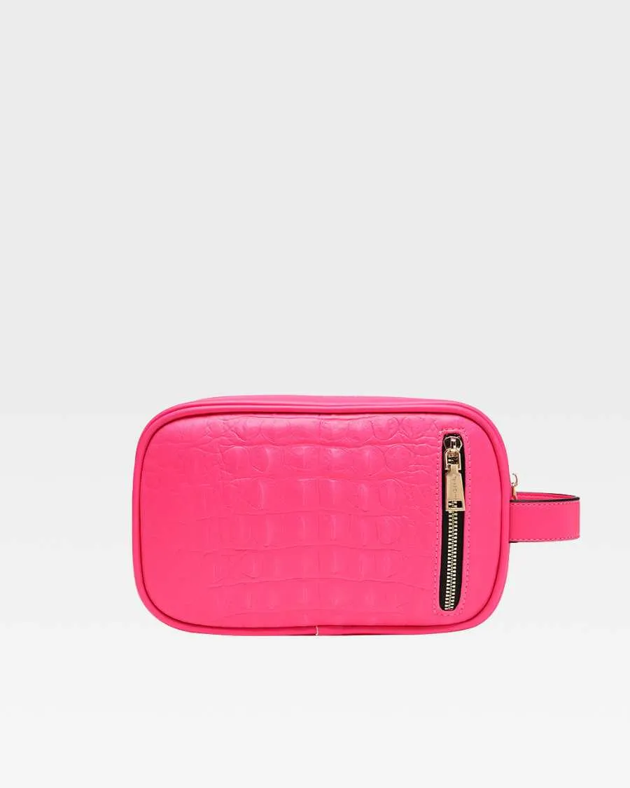 Apollo 2 Toiletry Bag in Neon Pink