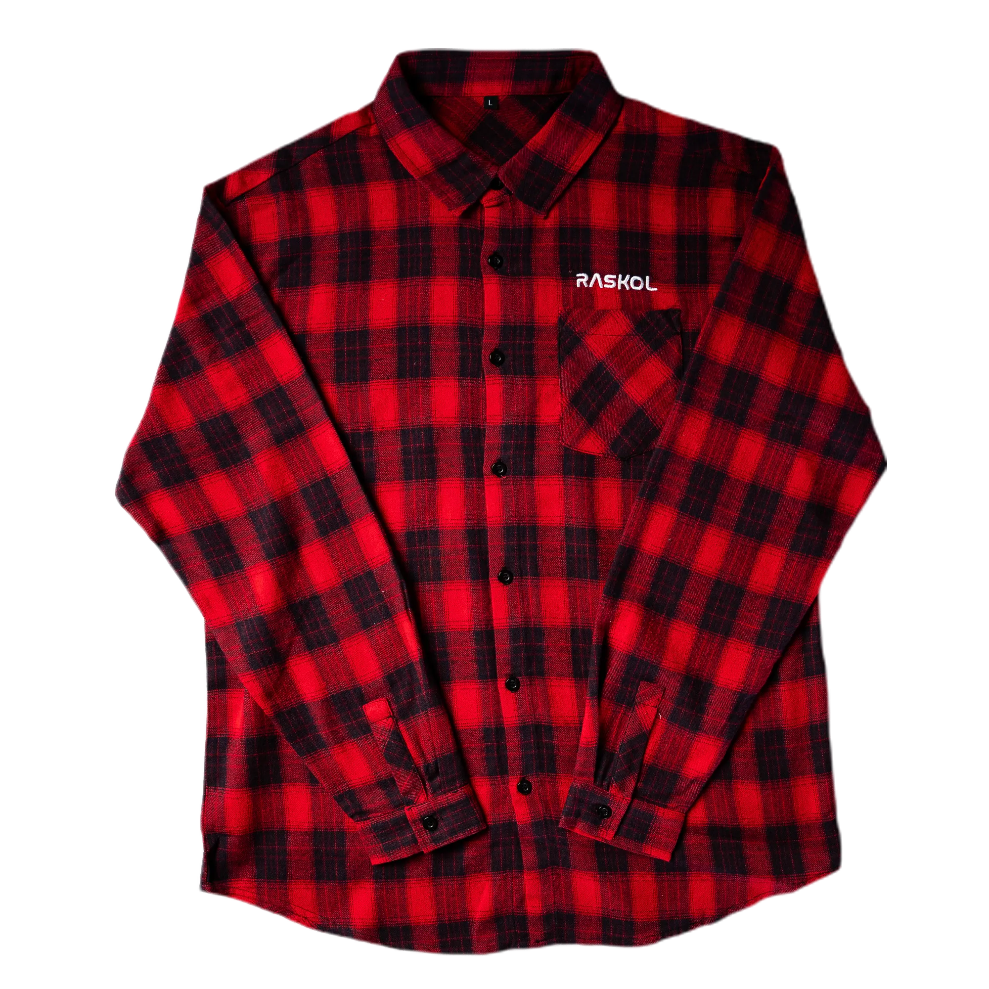Bad Boy Gym Flannel (Fire Red) *LIMITED EDITION*