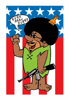 Barney X Silkscreen Print by Frank Kozik