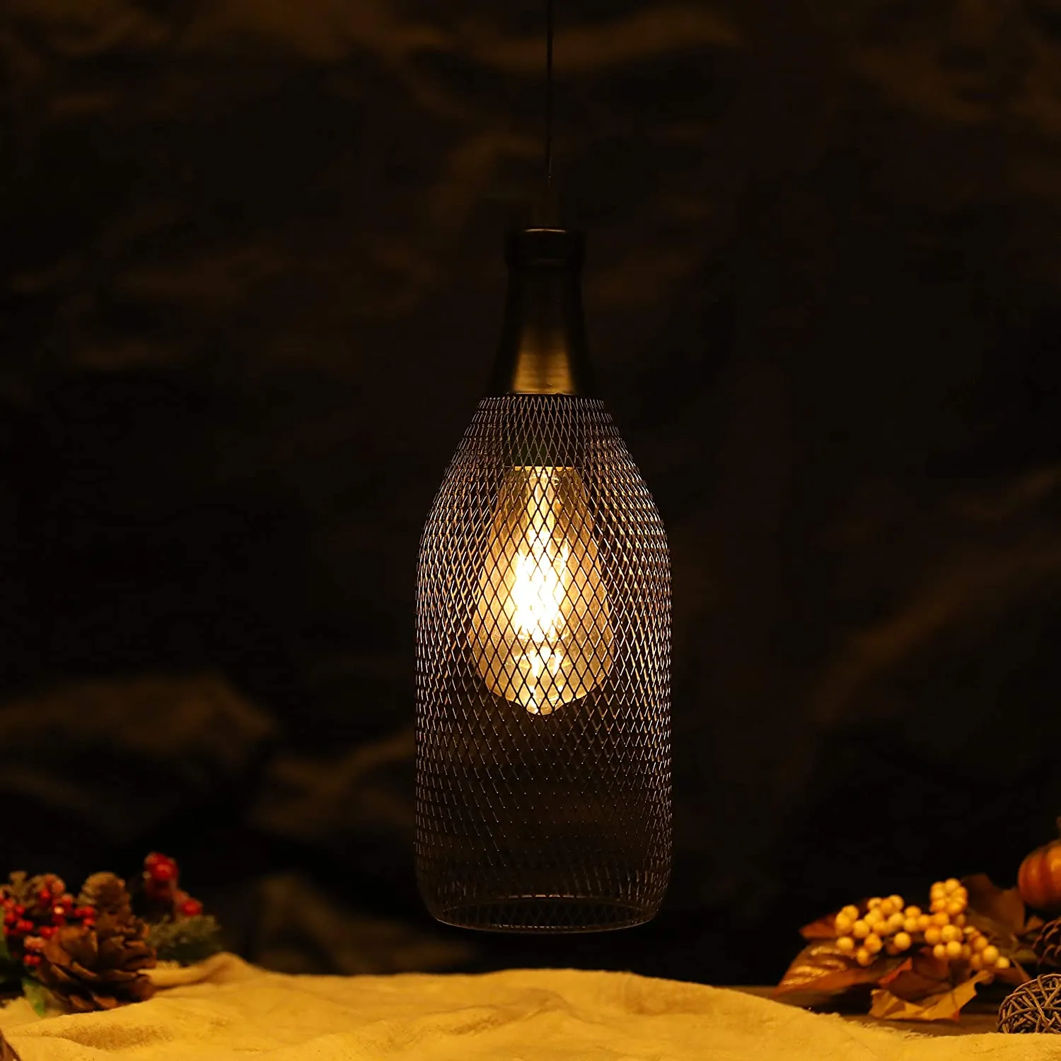 Battery Powered Hanging Lamp