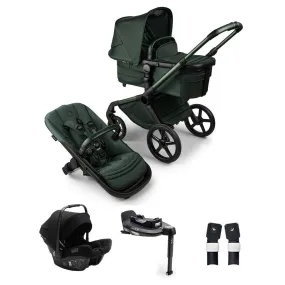Bugaboo Fox 5 Noir Limited Edition   Turtle Air Travel System