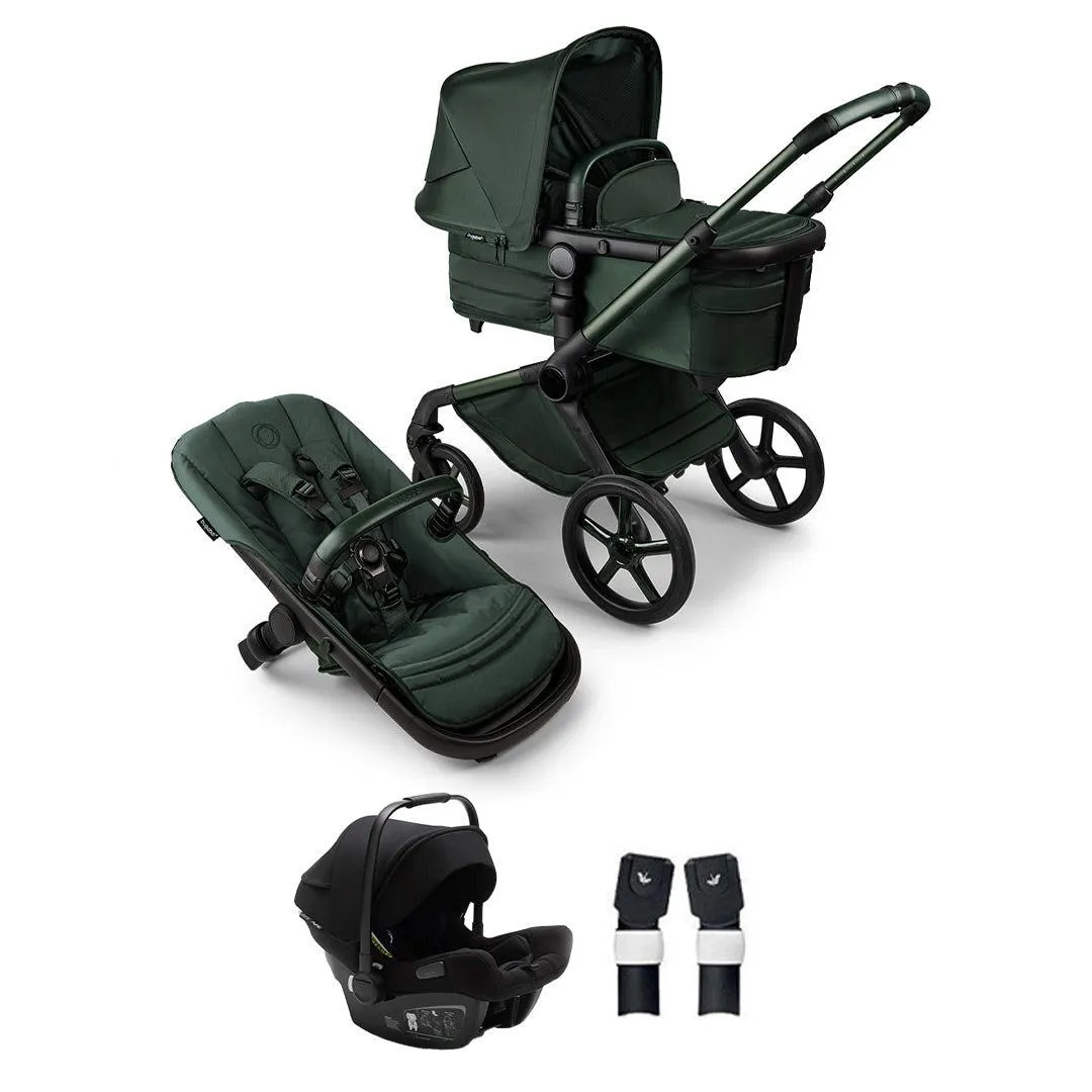 Bugaboo Fox 5 Noir Limited Edition   Turtle Air Travel System