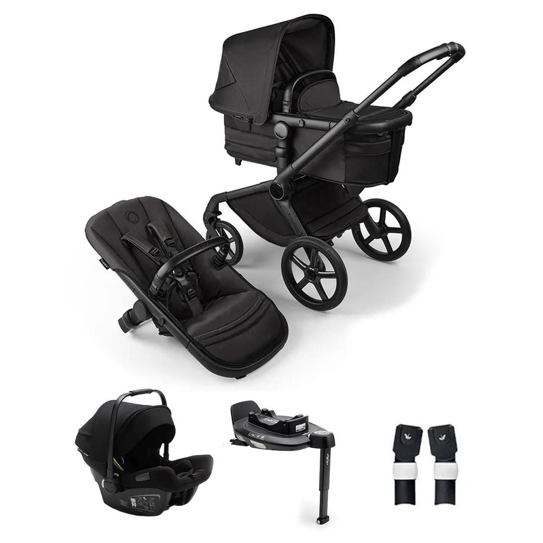 Bugaboo Fox 5 Noir Limited Edition   Turtle Air Travel System