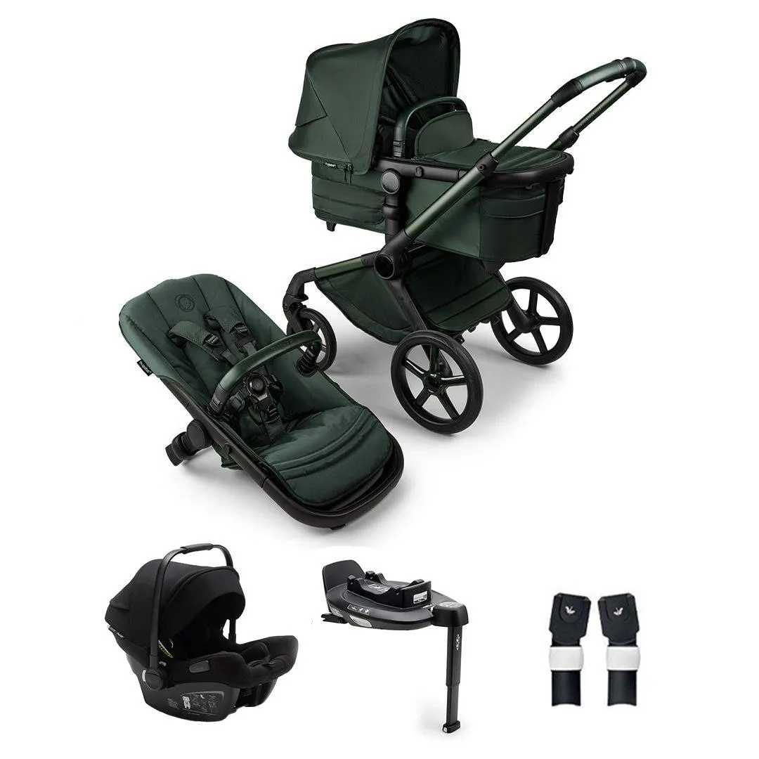 Bugaboo Fox 5 Noir Limited Edition   Turtle Air Travel System