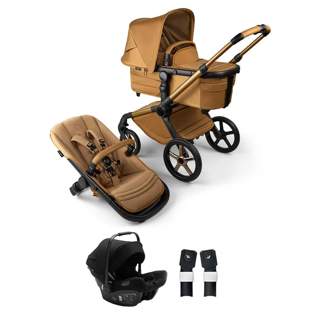 Bugaboo Fox 5 Noir Limited Edition   Turtle Air Travel System