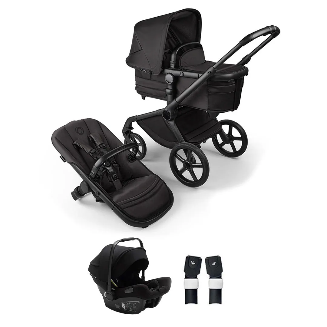 Bugaboo Fox 5 Noir Limited Edition   Turtle Air Travel System