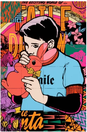 Bunny Boy- Dreams Silkscreen Print by Faile