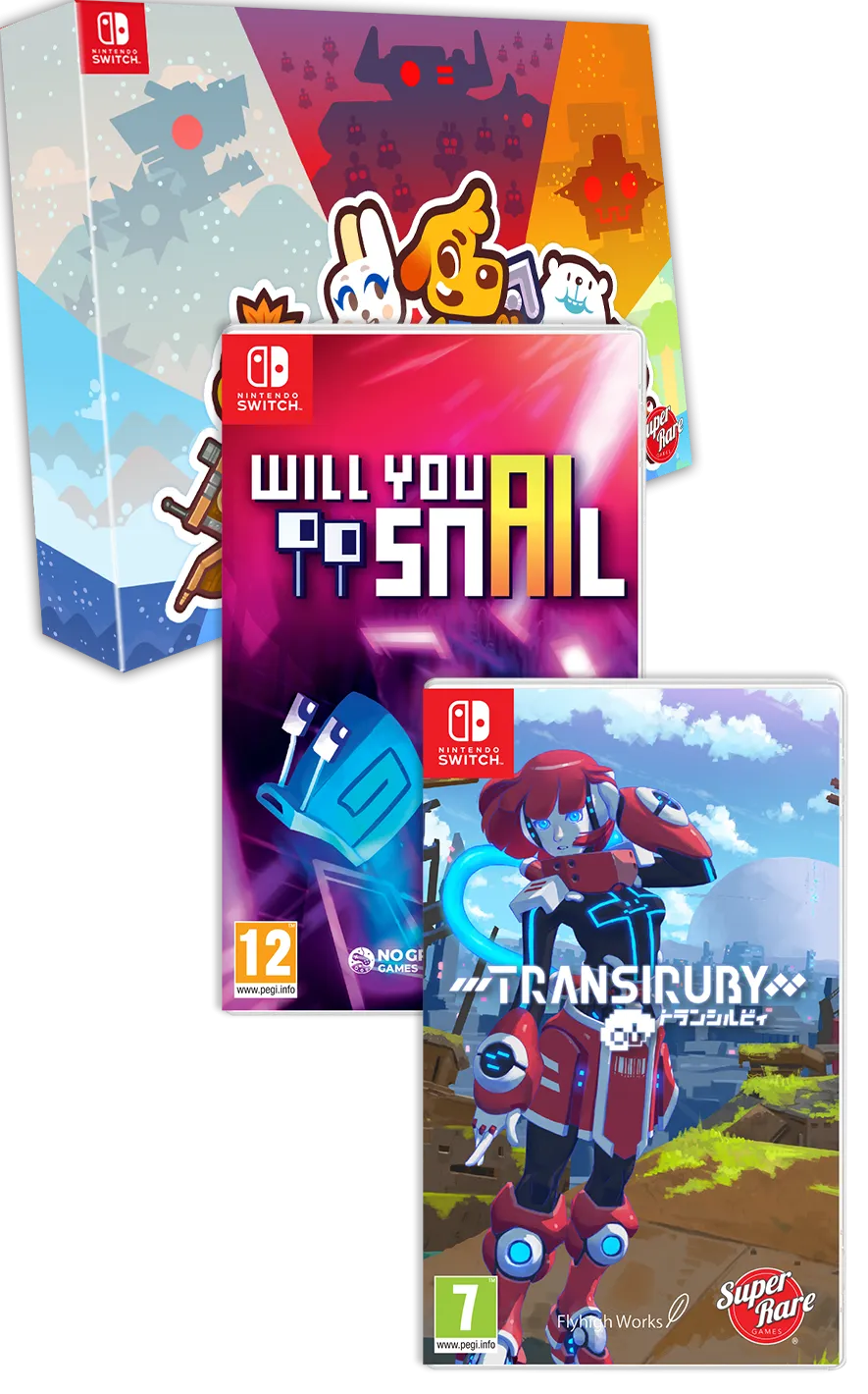 [Collectors Edition] PB#23: Grapple Dog, Will You Snail?, Transiruby (Switch)