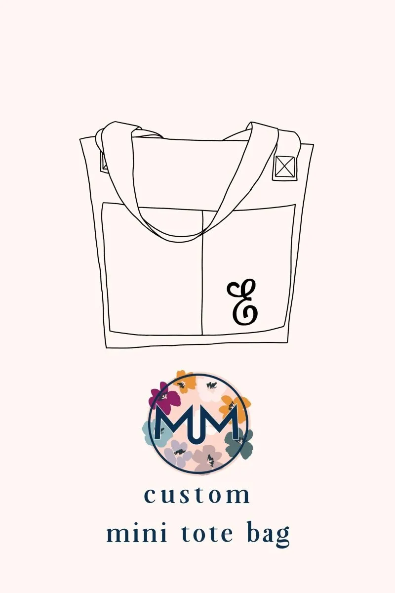 CUSTOM Mini Leak-proof Tote Bag