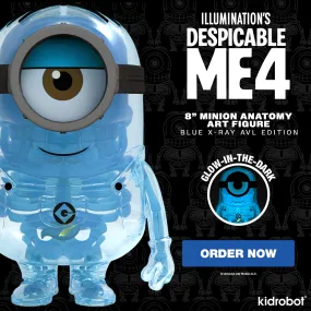 Despicable Me 4 - Minion Anatomy 8" Art Figure - GID X-ray AVL Edition (Limited Edition of 300) (PRE-ORDER) - SOLD OUT