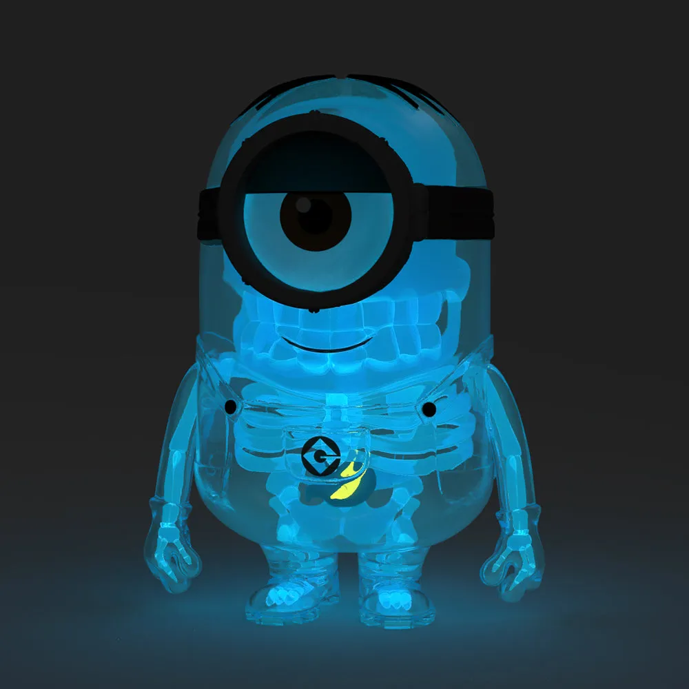 Despicable Me 4 - Minion Anatomy 8" Art Figure - GID X-ray AVL Edition (Limited Edition of 300) (PRE-ORDER) - SOLD OUT