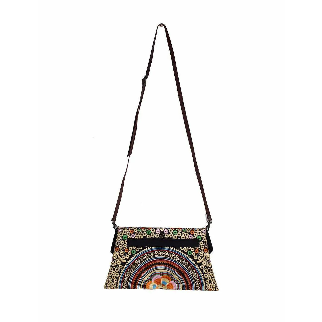 Embroidered Convertible Clutch | Crossbody Bag - Thailand