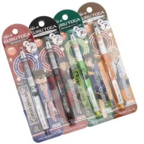 ENSKY x KURU TOGA 4970381622 Detective Conan 0.5MM Automatic Pencil Limited Sera Masumi Amuro Tooru Green Orange