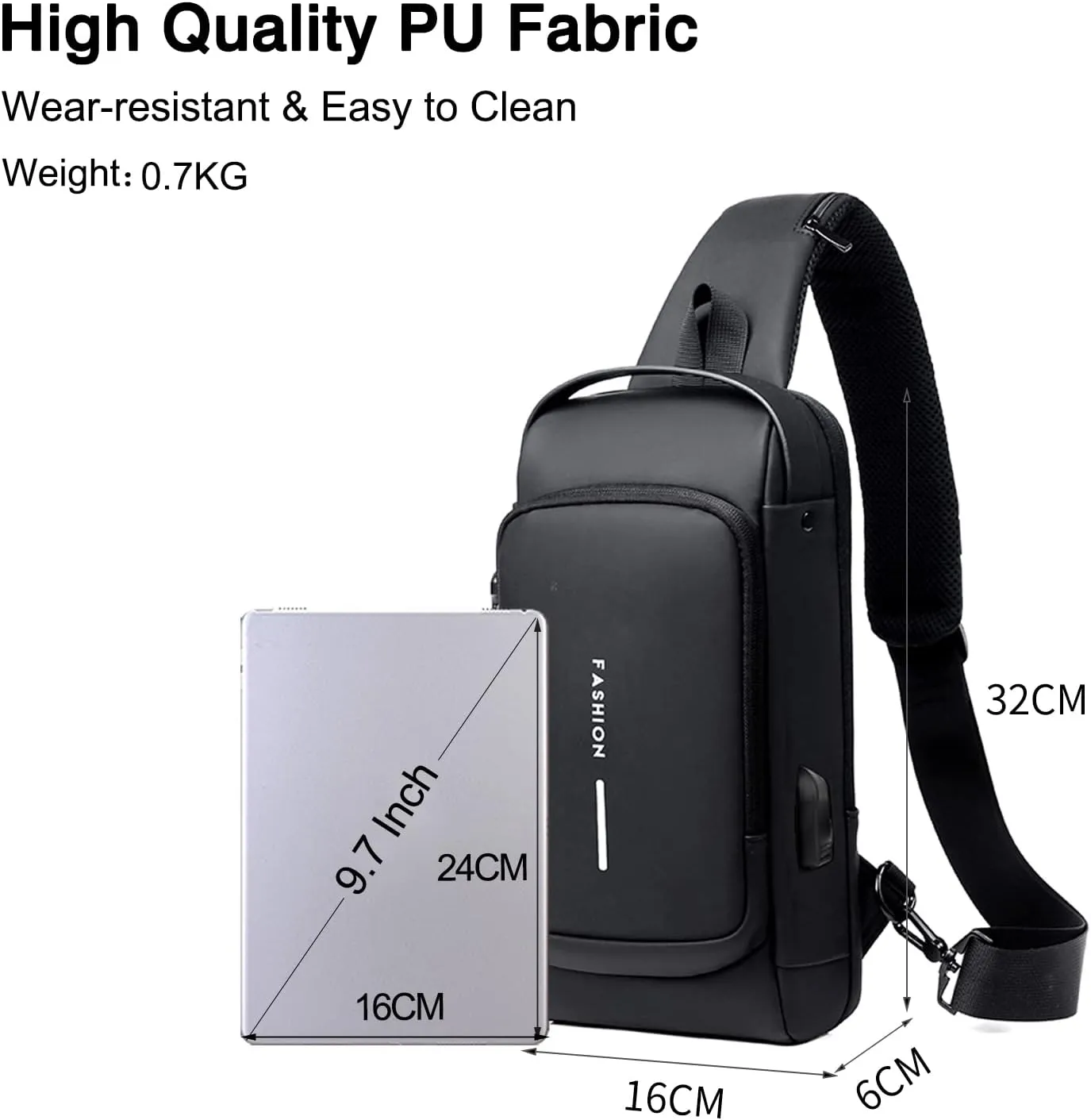 FANDARE Anti-theft Crossbody Bag
