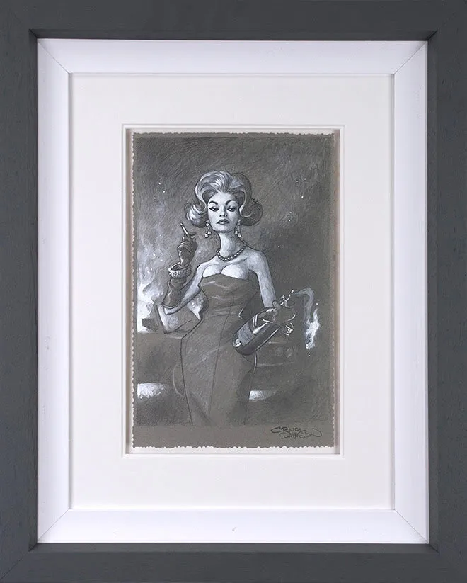 Flaming Beauty II Sketch by Craig Davison