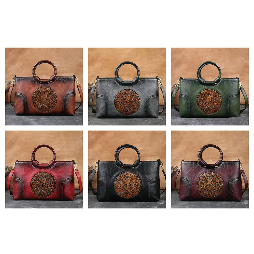 Funki Buys | Bags | Handbags | Women's Embossed Retro Bags