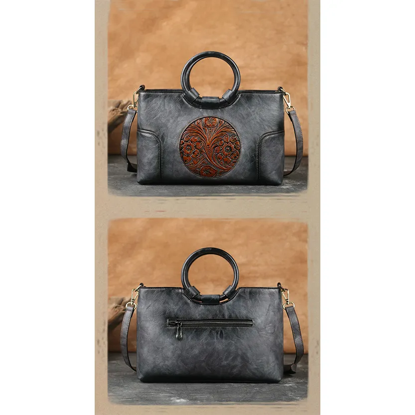 Funki Buys | Bags | Handbags | Women's Embossed Retro Bags