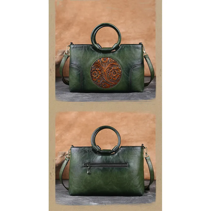Funki Buys | Bags | Handbags | Women's Embossed Retro Bags