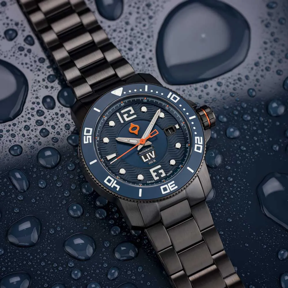 GX-Diver's 41mm Black Cobalt