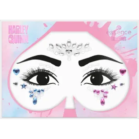 Harley Quinn face jewels
