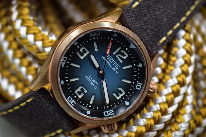 Heitis Bronze Okeanos Explorer - Blue&nbsp;Ombre (Fume) Limited&nbsp;Edition