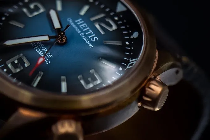 Heitis Bronze Okeanos Explorer - Blue&nbsp;Ombre (Fume) Limited&nbsp;Edition