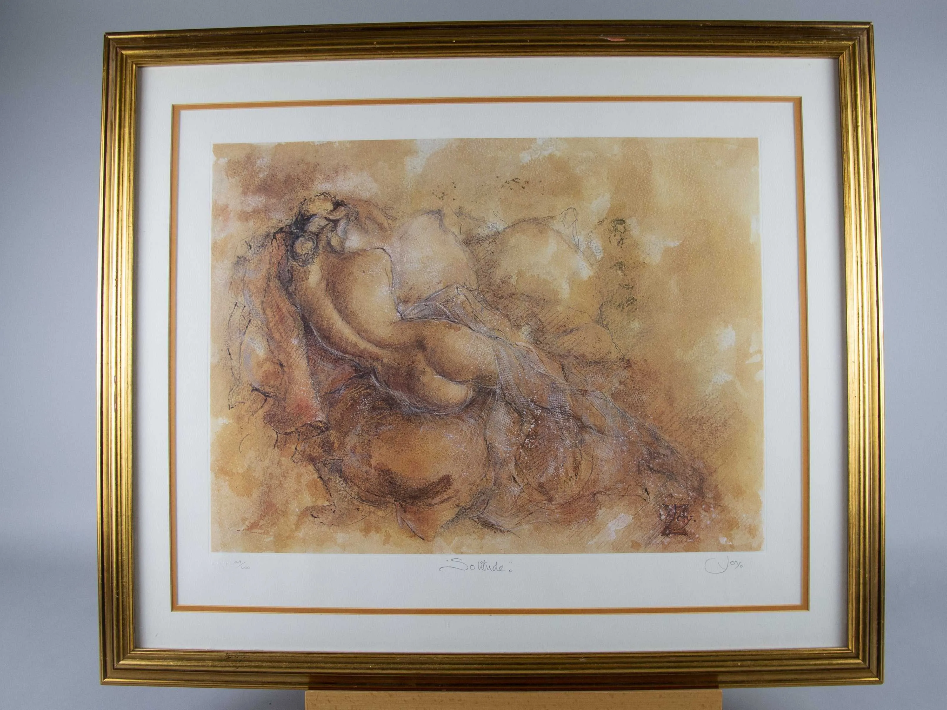 Joy Kirton Smith, 'Solitude'. Scarce Signed Limited Edition Print. No. 269 of 600.