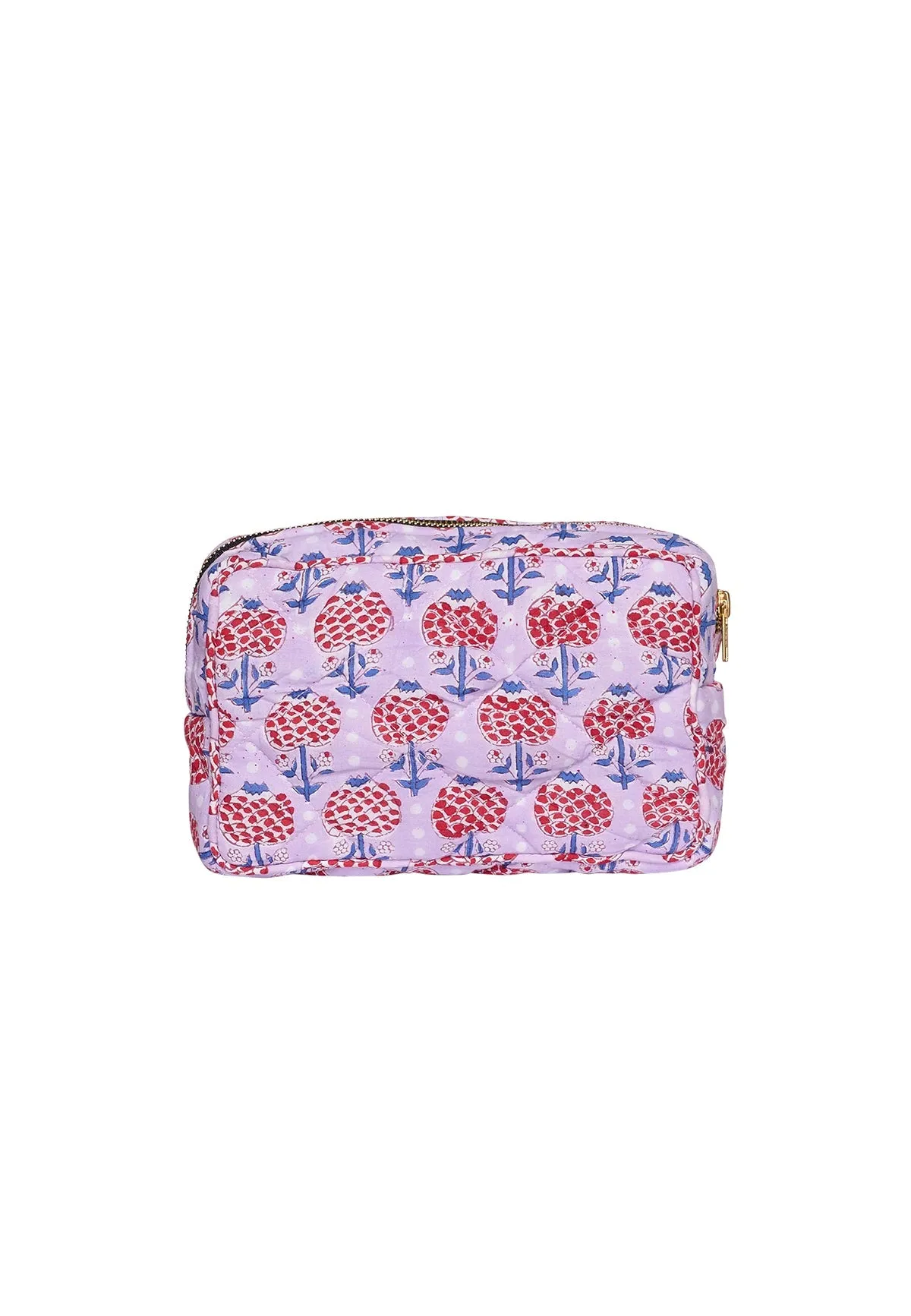 JULIE COSMETIC BAG PURPLE FLOWER