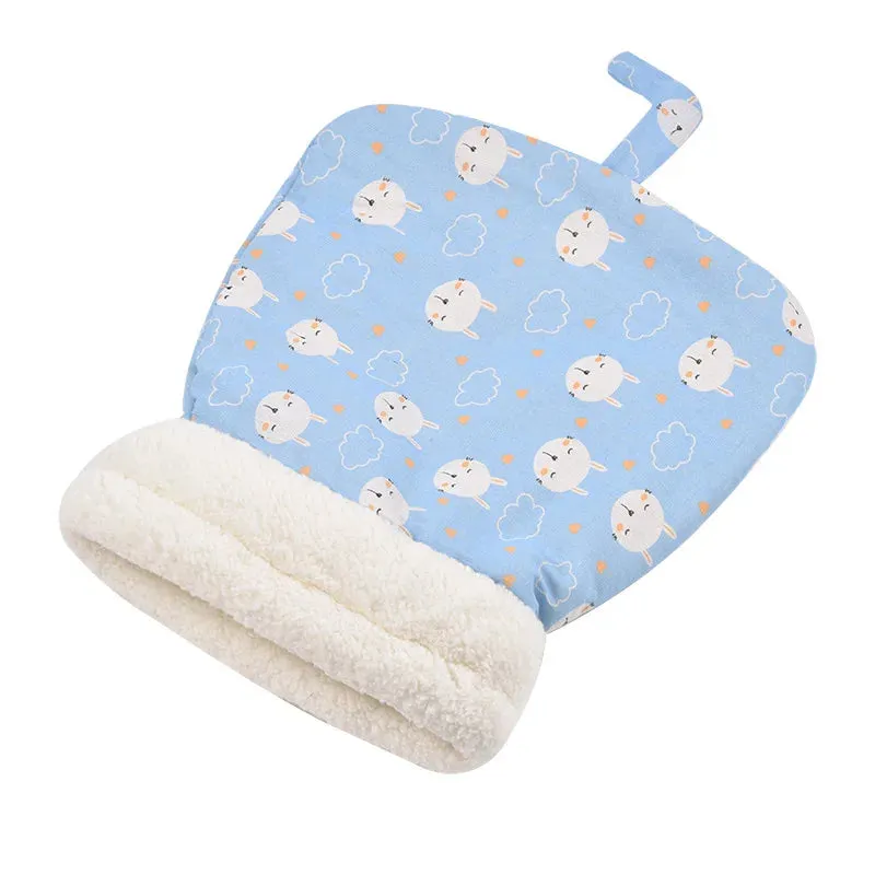Lamb Plush Thickened Pocket - New Winter Linen Sleeping Bag Cat Nest - Cartoon Cat Sleeping Bag - Limited Winter Cat Nest