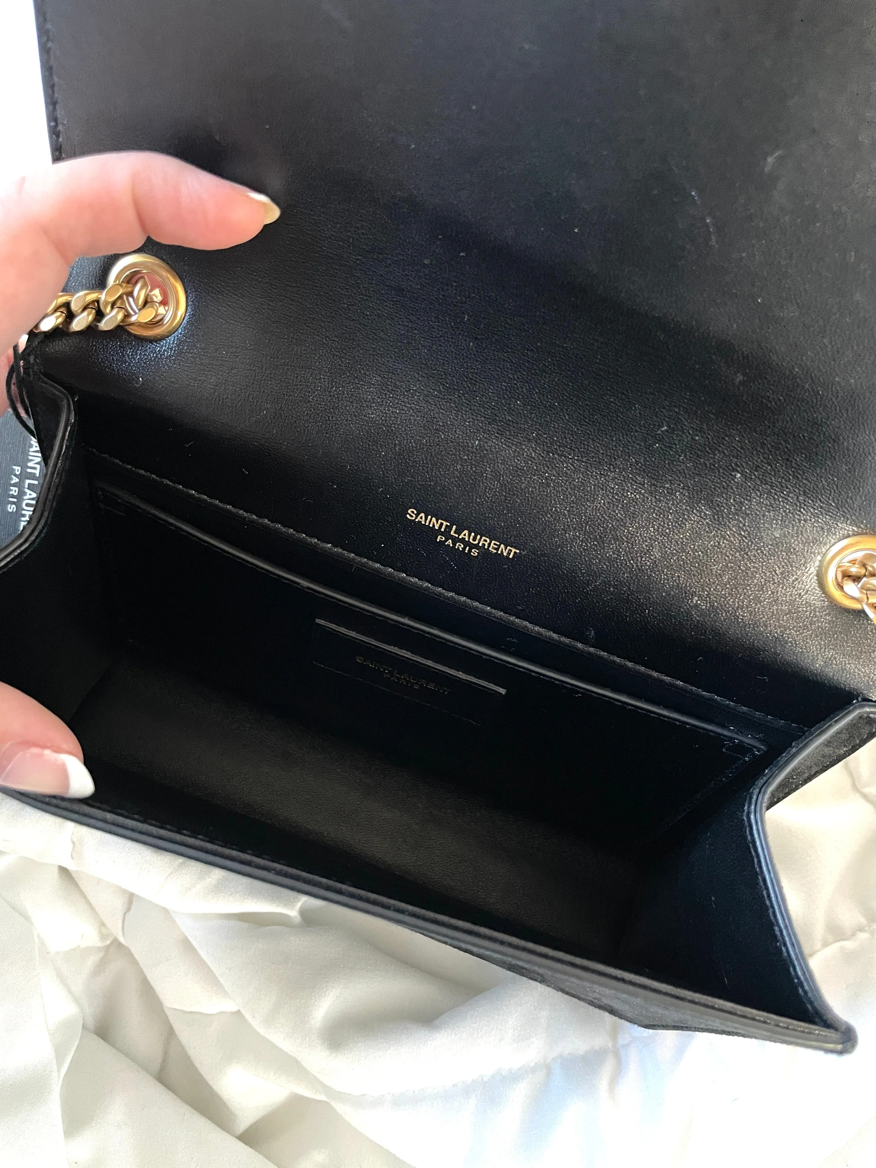 Limited Edition YSL Small Kate Hearts Bag