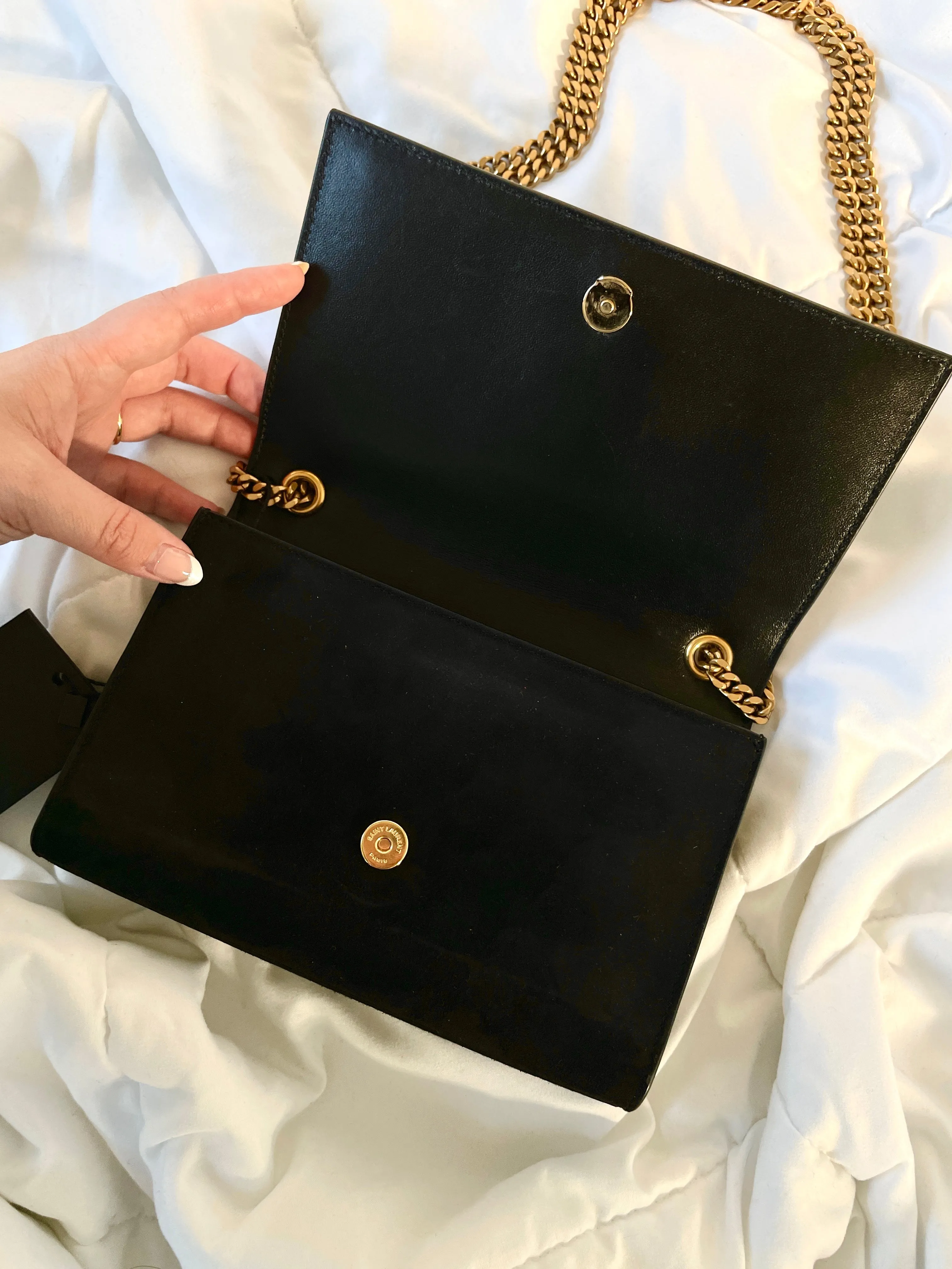 Limited Edition YSL Small Kate Hearts Bag