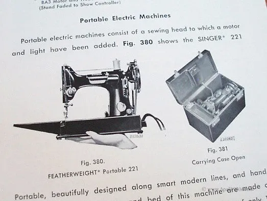 Machine Sewing Book, Singer 1957