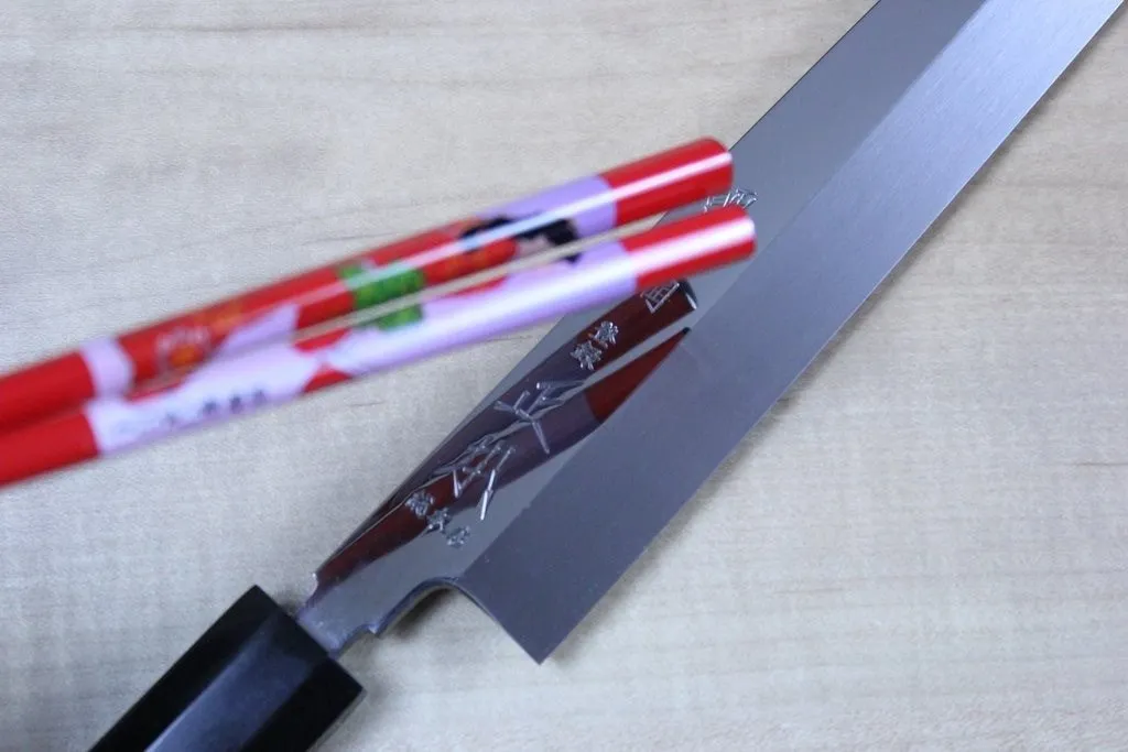 Masamoto HA Series Honyaki Blue Steel No.2 Yanagiba (240mm to 330mm, 4 sizes)