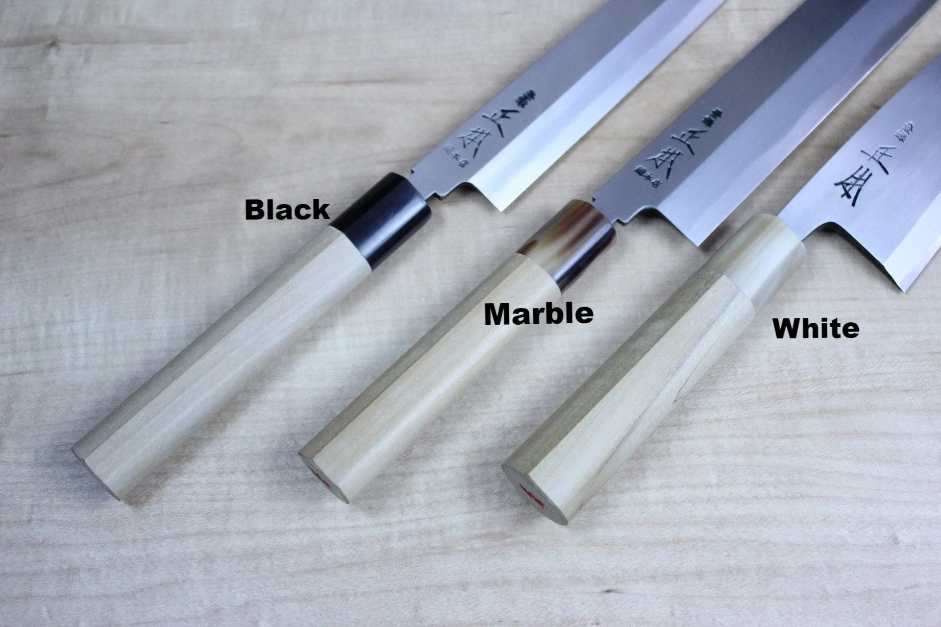 Masamoto HA Series Honyaki Blue Steel No.2 Yanagiba (240mm to 330mm, 4 sizes)