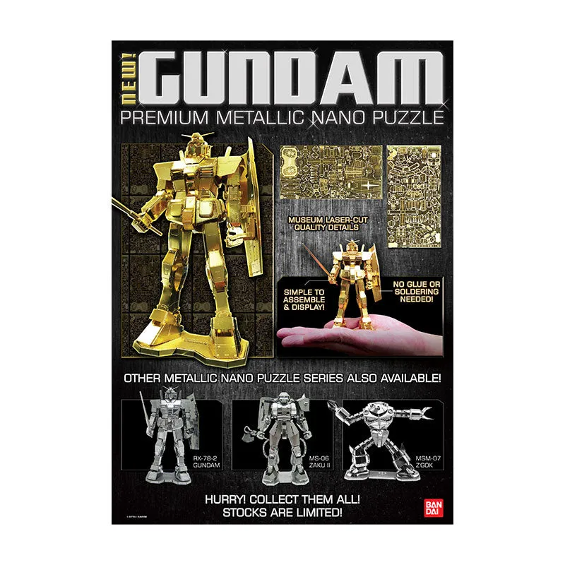 Metallic Nano Series Premium Series - RX-78-2 Gundam(Gold)