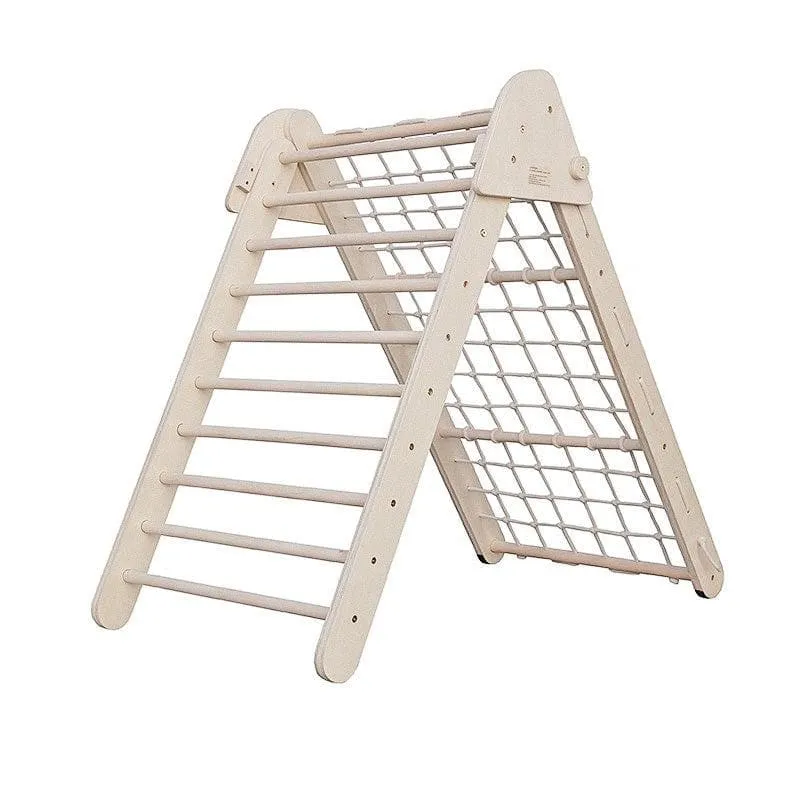Mezzo Folding Scramble Climbing Frame - Unvarnished