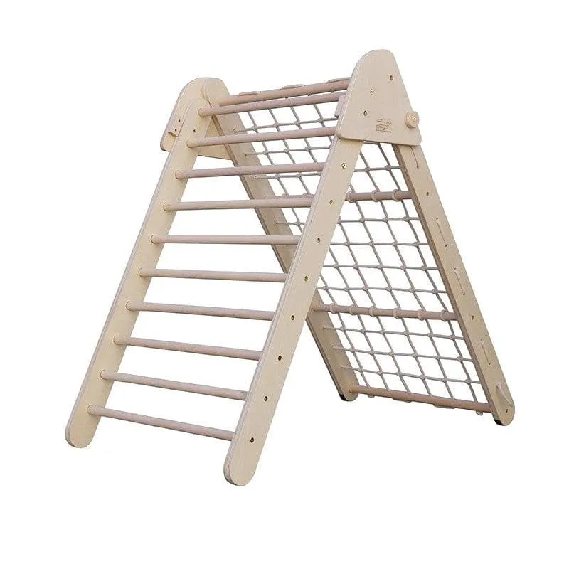 Mezzo Folding Scramble Climbing Frame - Varnished