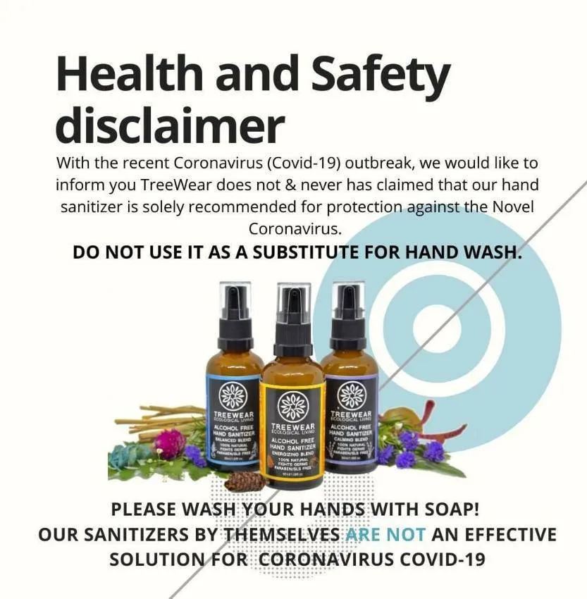 Natural Hand Sanitizer - Balanced Blend