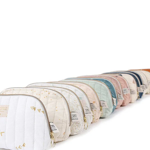 nobodinoz Holiday Vanity Case Aqua Eclipse / White