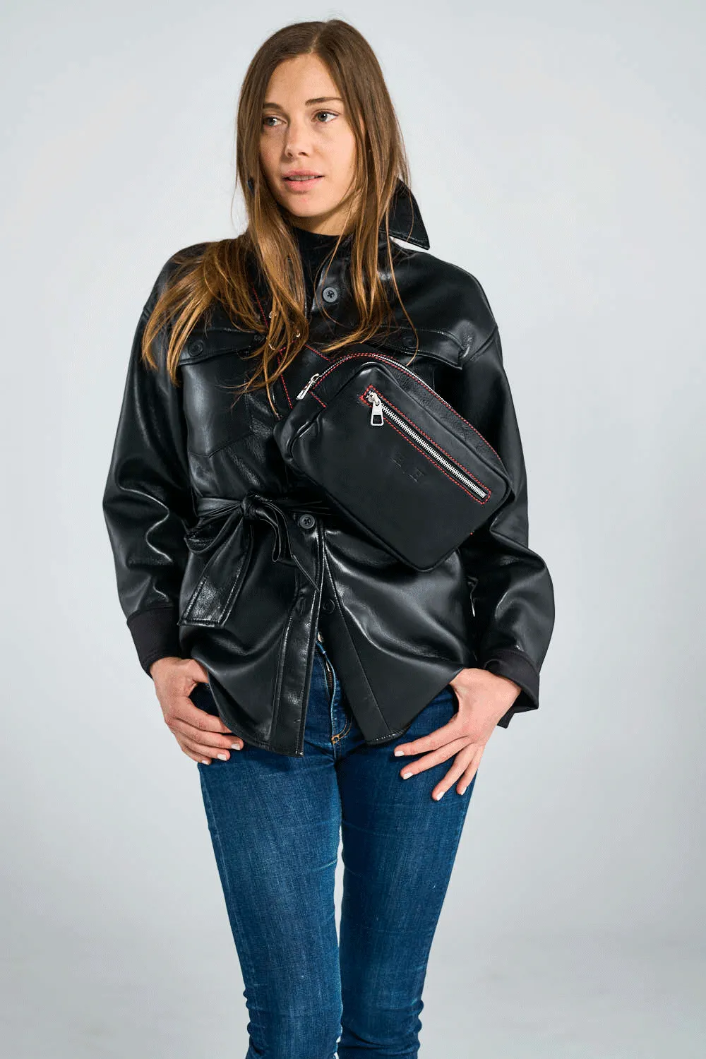 Otto Sling Bag Rosso Nero