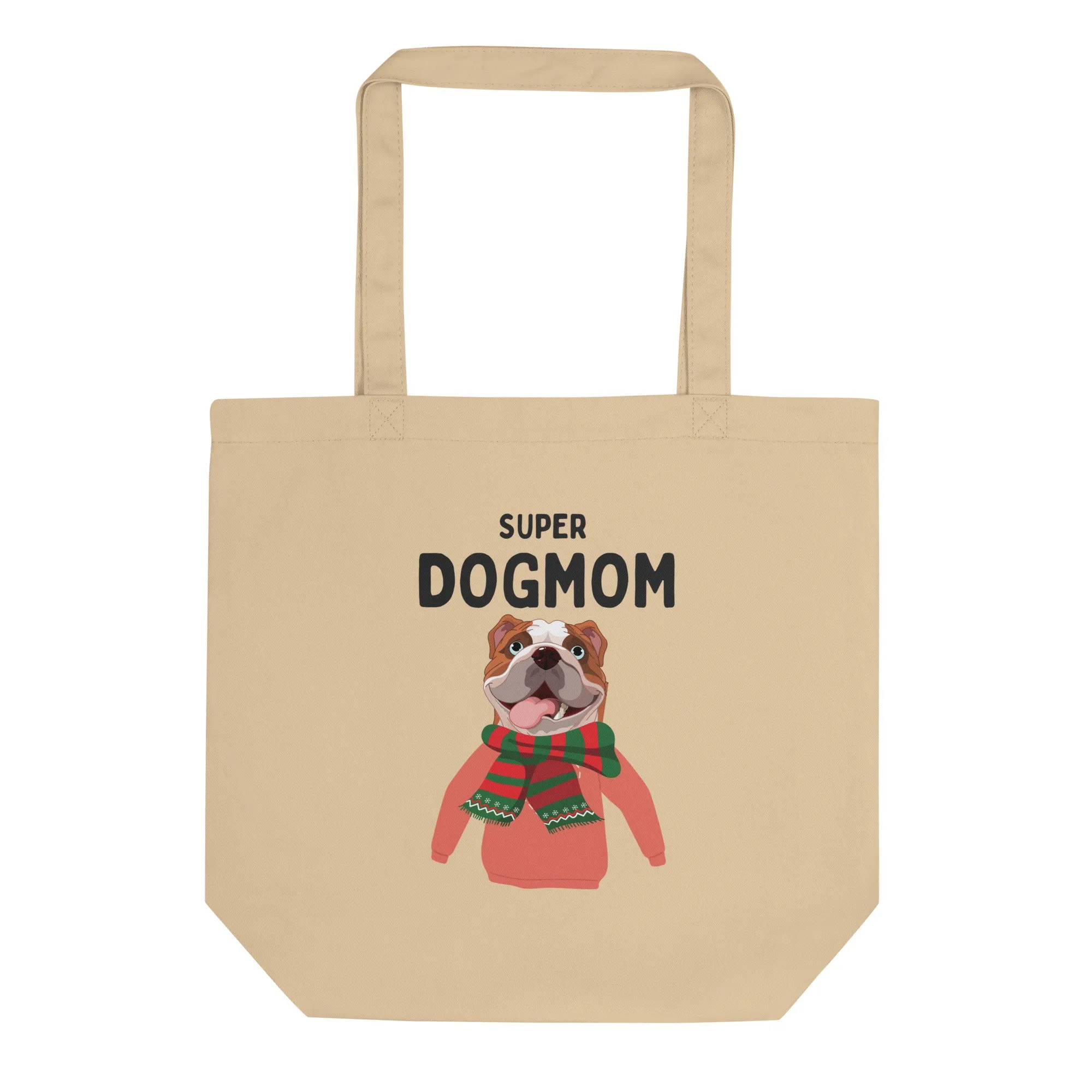 Super Dog Mom, Eco Tote Bag